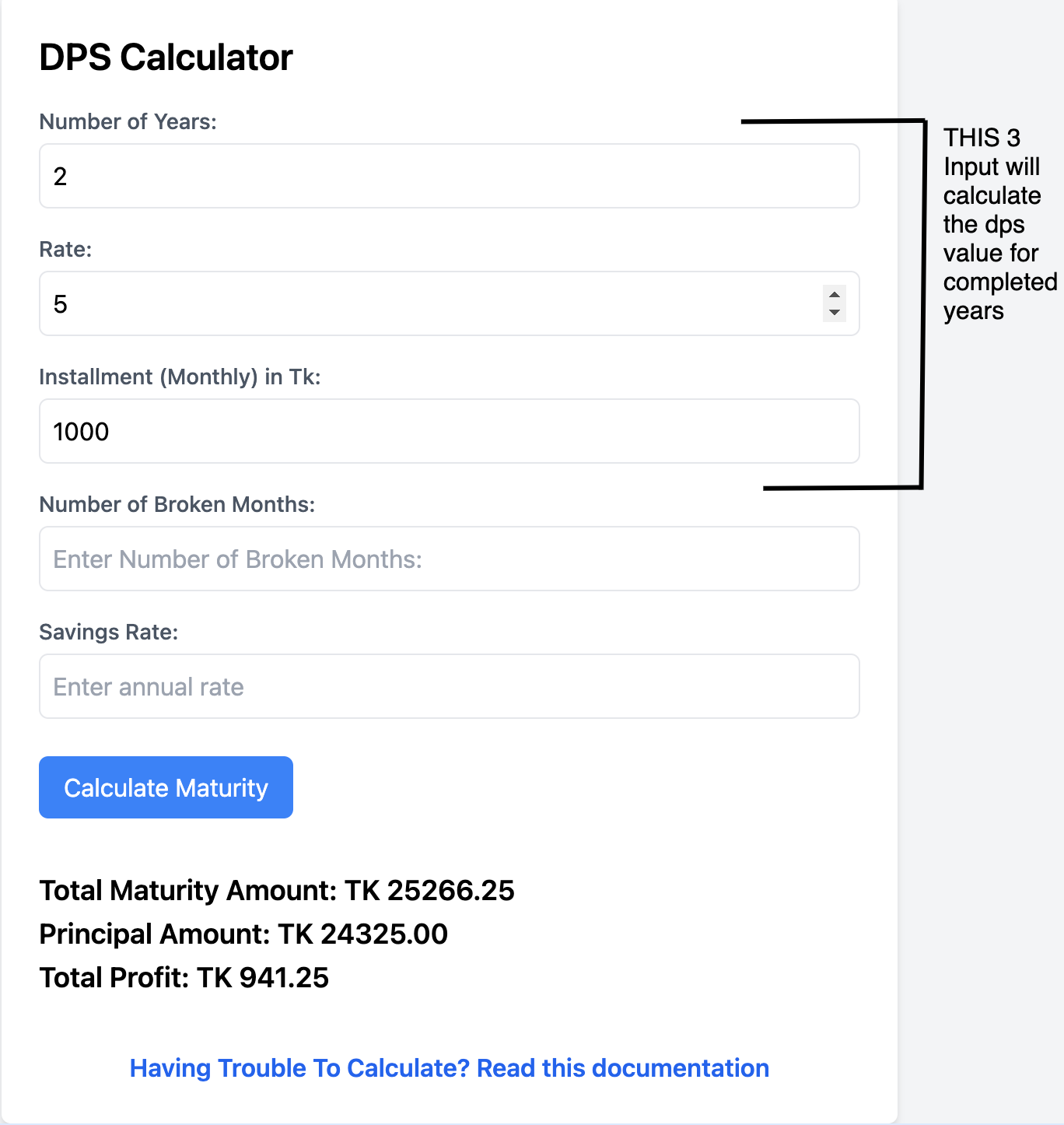 Calculator Screenshot